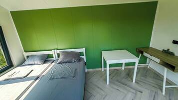 1 habitación y ropa de cama