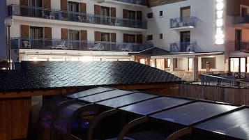 Façade de l’hébergement