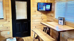 Dining - Cozy Cabin with Private Resort Amenities: Walking Distance to Lake James (Marion)