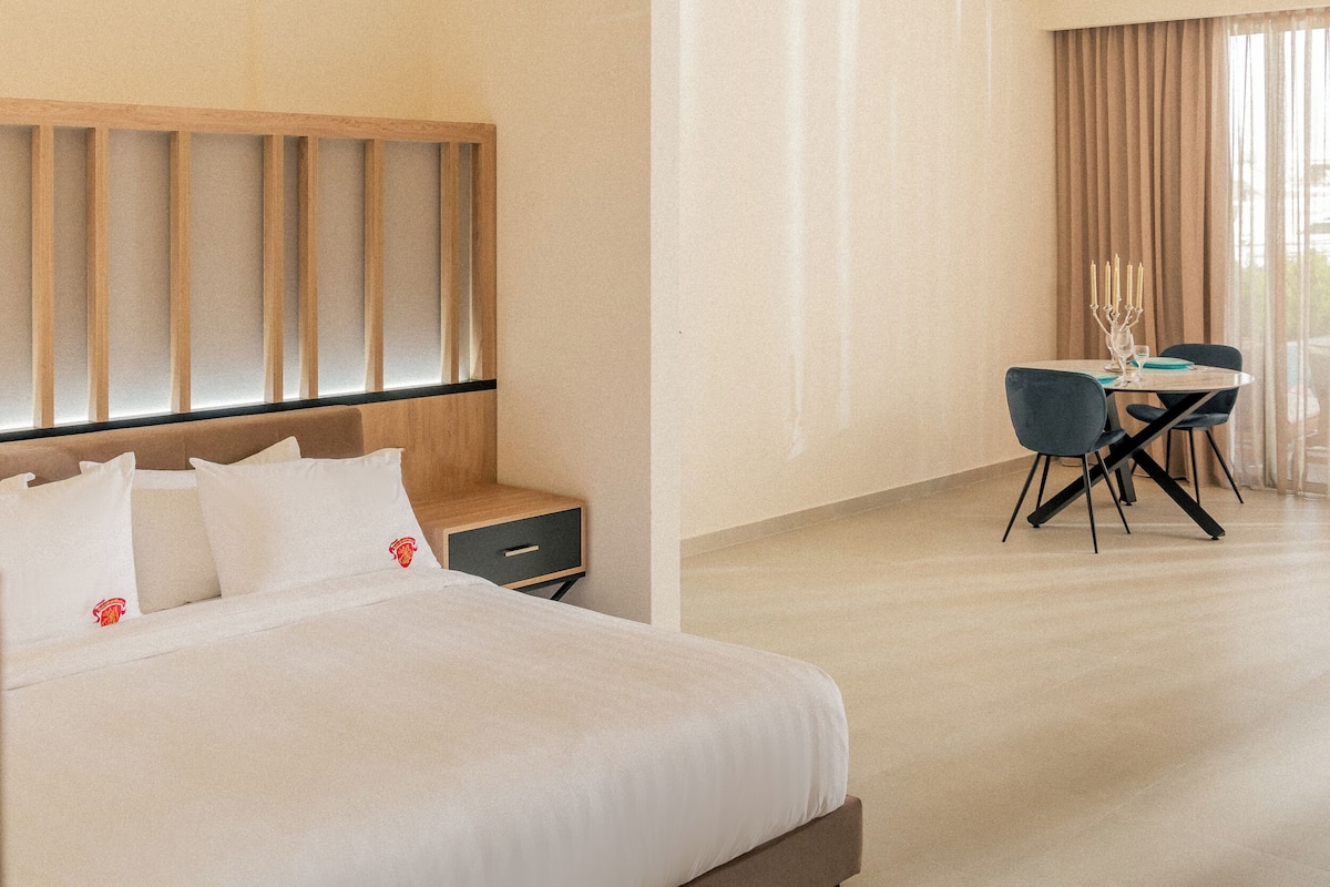 1 camera, biancheria da letto di alta qualità, materassi in memory foam