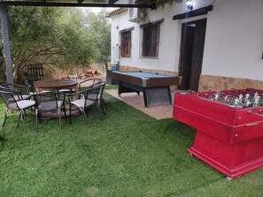 Outdoor dining - Casa Rural EL Mirador DE LA Sierra (Pruna)