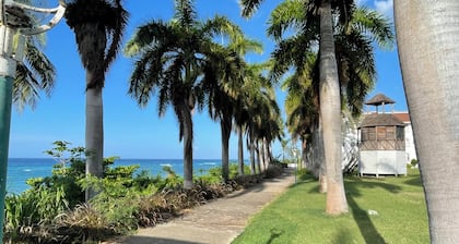 Modern breezy beach apartment with sea view