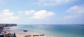 Maison Bois 80 m de la Mer, Plages du Débarquement