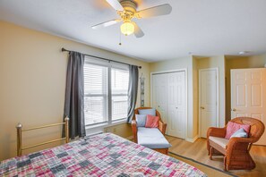 2 habitaciones, acceso a internet y ropa de cama