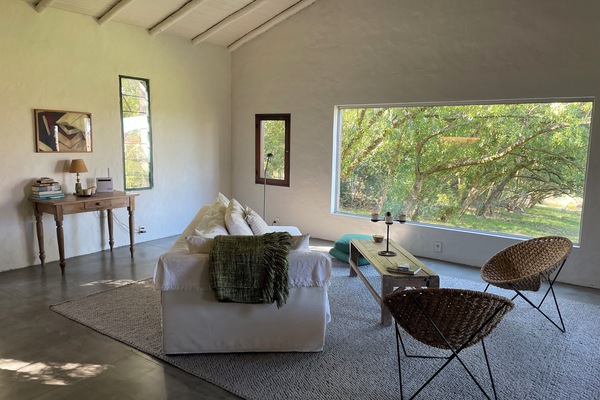 living con vista de la infinita