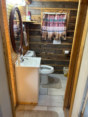Shower, towels