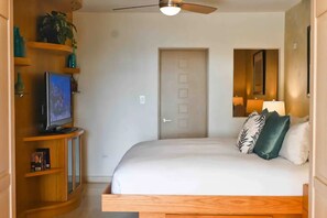 2 Schlafzimmer, Zimmersafe, Bügeleisen/Bügelbrett, Reisekinderbett