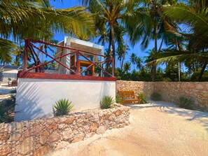 Panoramic Villa, 1 Queen Bed, Kitchen, Beach View | Terrace/patio
