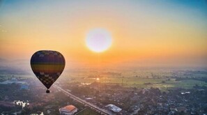 Uitzicht vanuit accommodatie