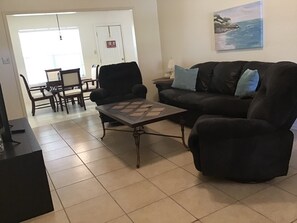 TV, table football - Single Family Home Mango Ct. (Laguna Vista)