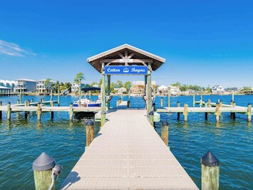 Dock and slip for your boat!