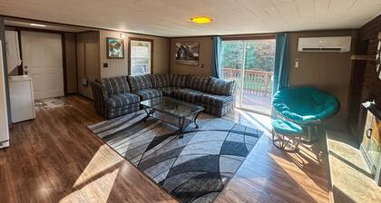 Secluded cabin with fast WiFi on orv trail system.