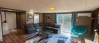 Secluded cabin with fast WiFi on orv trail system.