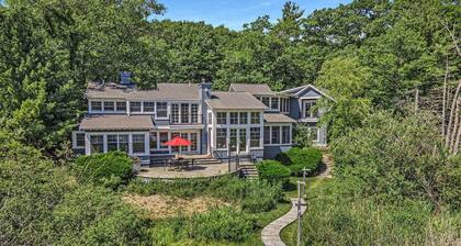 Updated! Elizabeth House is a Charming Craftsman on Little Traverse Lake.