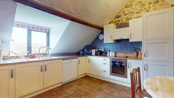 Microwave, oven, dishwasher, highchair