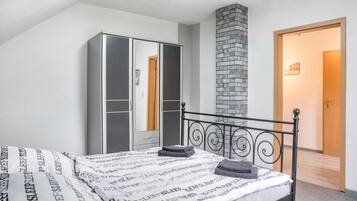 3 soveværelser, strygejern/strygebræt, gratis Wi-Fi, sengetøj