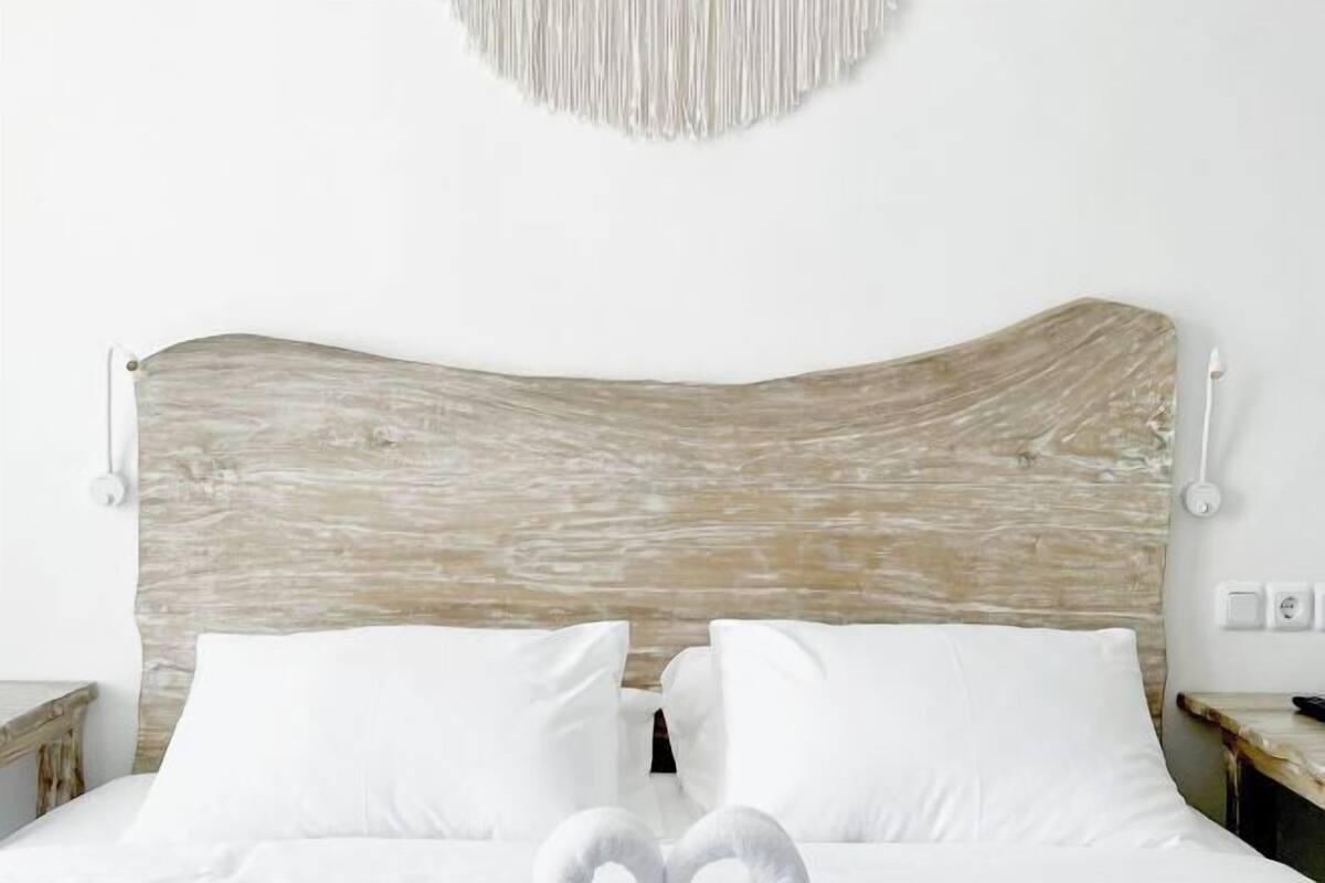 1 habitación y ropa de cama de alta calidad
