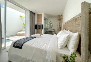 Two Bedroom Pool Villa | Premium bedding, memory foam beds, individually decorated - Khaiyyara Jimbaran Bali (Ungasan)