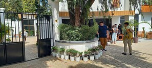 Fachada de la propiedad