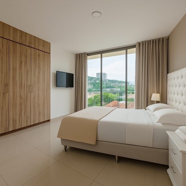 3 bedrooms, iron/ironing board, WiFi, bed sheets