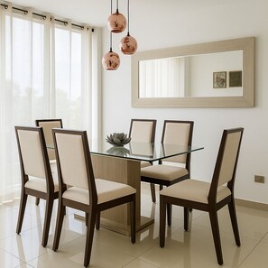 Dining - Modern Apartment with Mountain View in the north of Cali. (Cali)