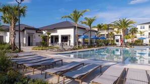 Indoor pool, a heated pool
