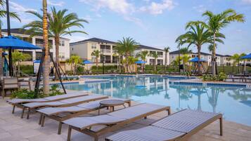 Indoor pool, a heated pool