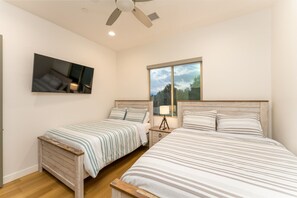 Iron/ironing board, travel cot, free WiFi, bed sheets