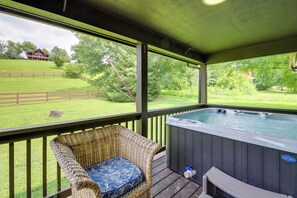 Baignoire à remous extérieure