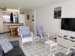 Appartamento familiare | Area soggiorno | TV a schermo piatto