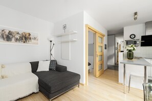 Apartment, 1 Bedroom, Kitchen | Living room - Cozy Poznan Apartment by Renters (Poznan)