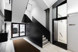Interior - Modern Apartment With Terrace, A/C & Parking by EasyBNB Premium (Prague)