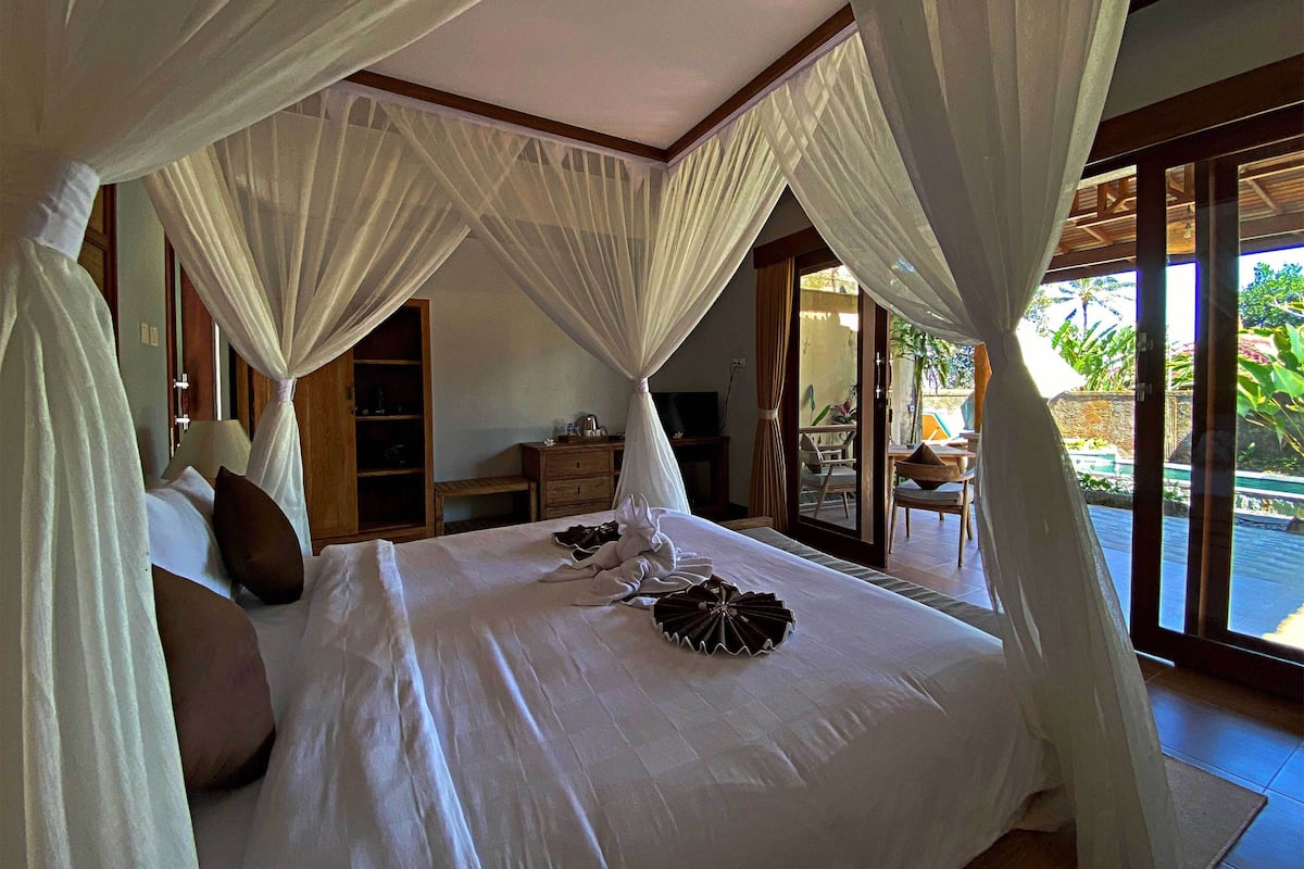 One Bedroom Garden Pool Villa | 2 bedrooms, minibar, in-room safe, blackout drapes