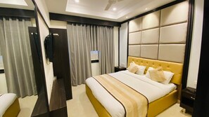 Deluxe-rum | Gratis wi-fi och sängkläder