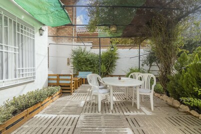 Casa de vacaciones 'Cal Marcos' con terraza privada, jardín privado y Wi-Fi