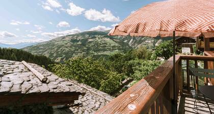 Chalet "Cosy" mit Bergblick und privater Terrasse