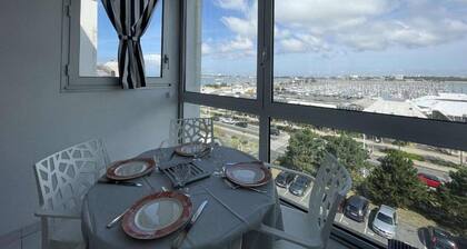 Appartement La Rochelle, plage à 100m, parking gratuit, lumineux, cuisine équipée