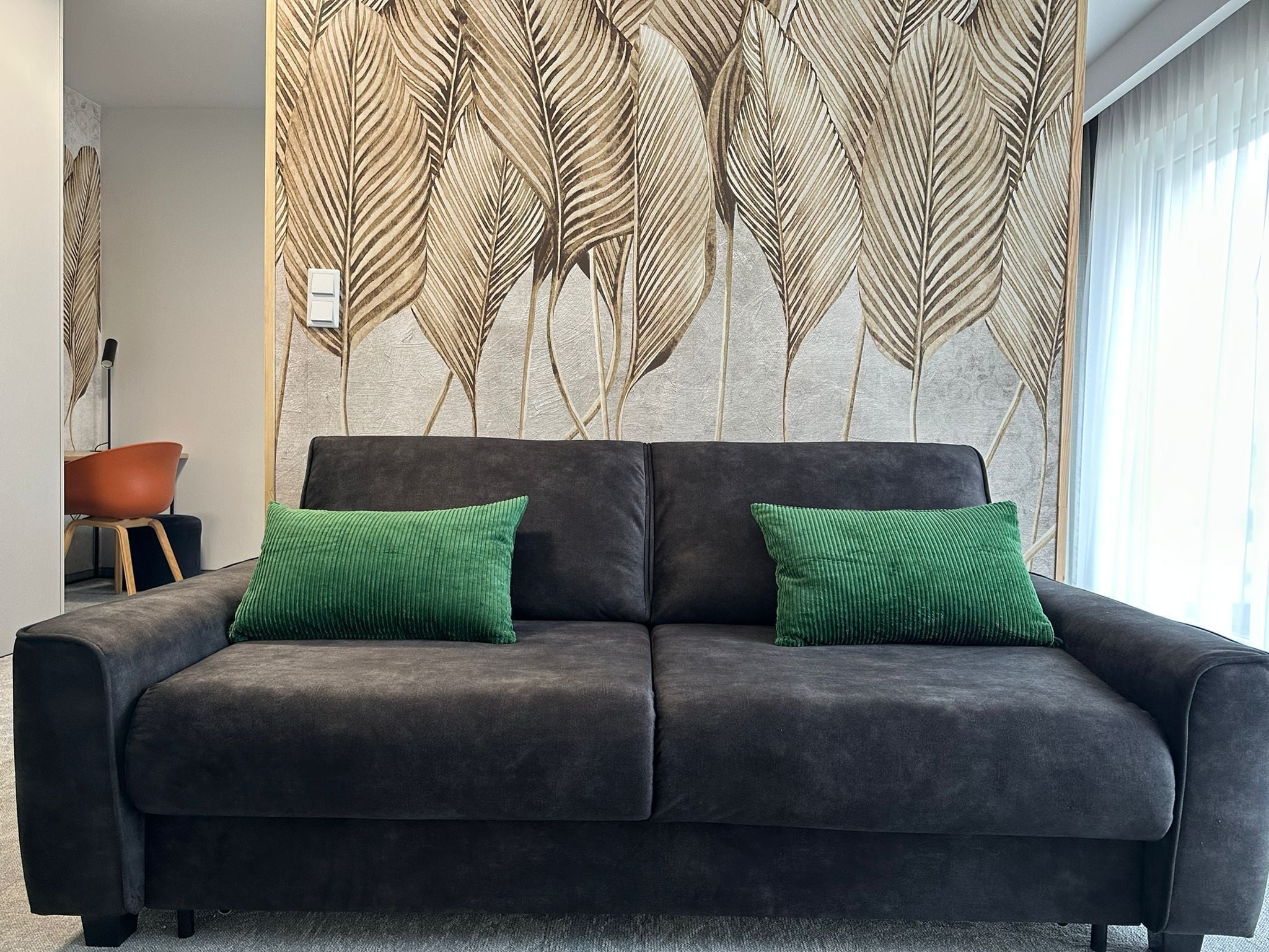 Executive Apartment, 1 Queen Bed with Sofa bed, Non Smoking | 1 bedroom, in-room safe, desk, iron/ironing board