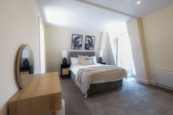 3 habitaciones y ropa de cama hipoalergénica