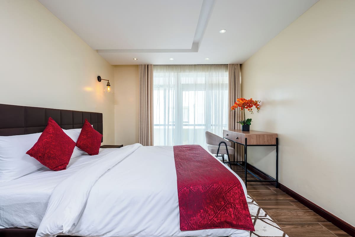Family Apartment, 2 Bedrooms | 1 bilik tidur, Wi-fi percuma, cadar katil