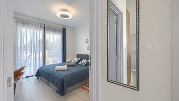 2 Schlafzimmer, Bügeleisen/Bügelbrett, Reisekinderbett, kostenloses WLAN