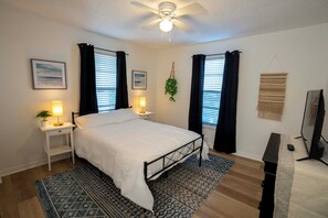 2 chambres, fer et planche à repasser, Wi-Fi, literie fournie