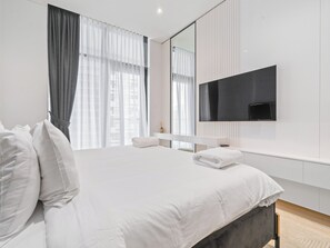 Departamento Deluxe | 1 habitación, tabla de planchar con plancha y wifi gratis 