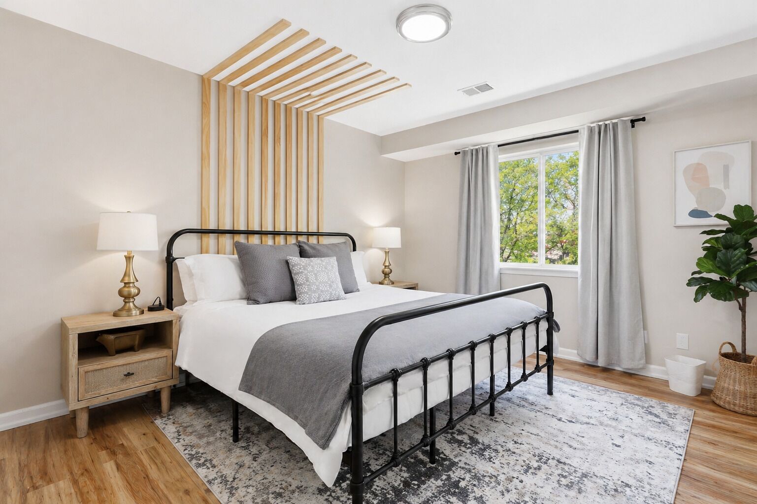 1 chambre, fer et planche à repasser, Wi-Fi gratuit, draps fournis