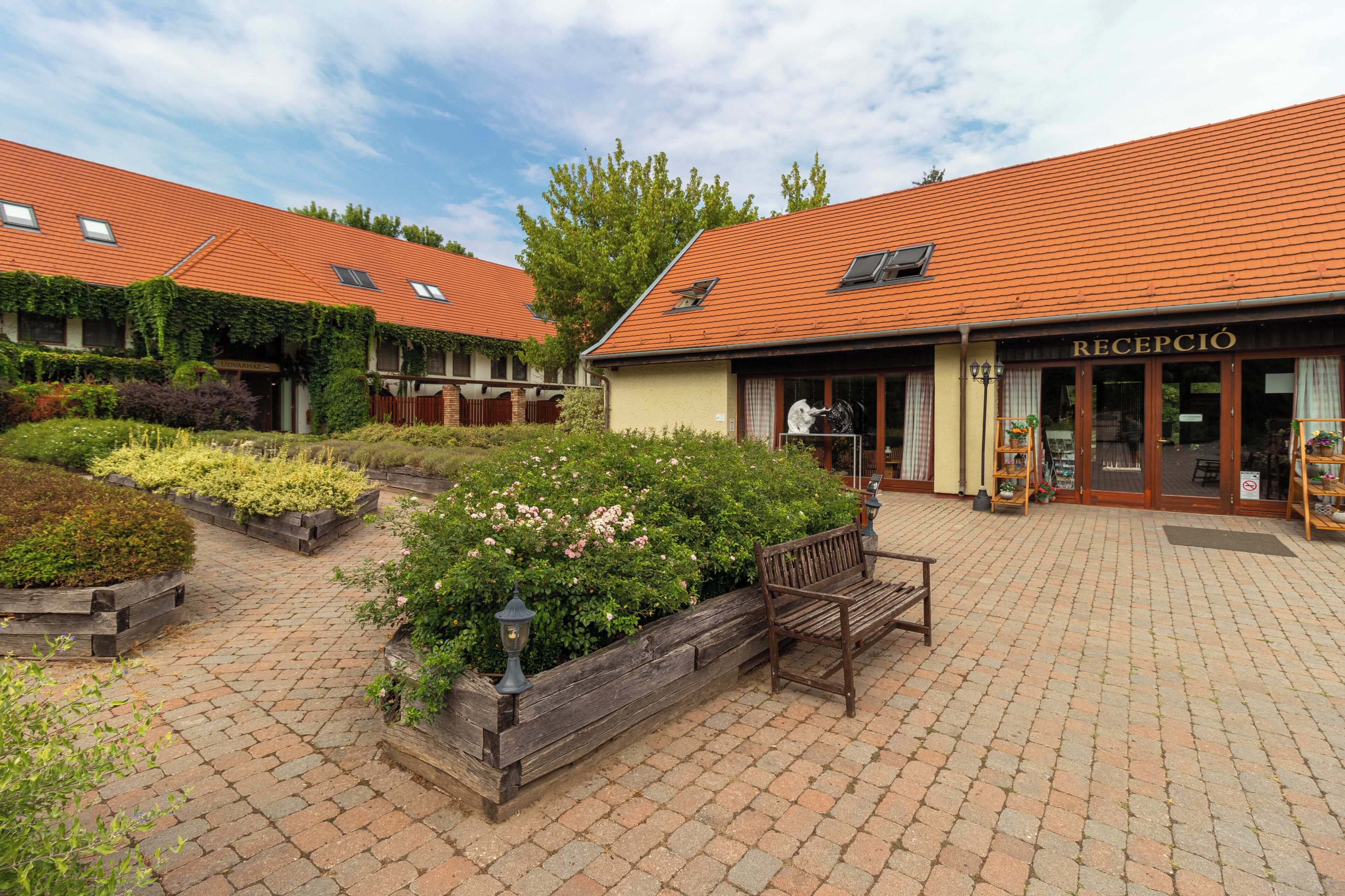 Entrée de l’hébergement