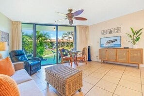 テレビ、DVD プレーヤー、書庫