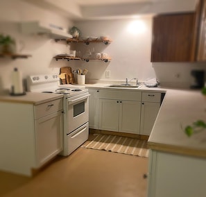 Fridge, toaster, blender