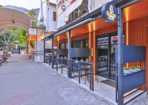 Façade de l’hébergement