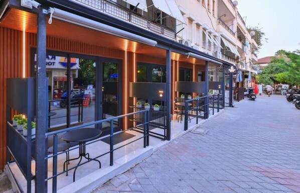 Façade de l’hébergement