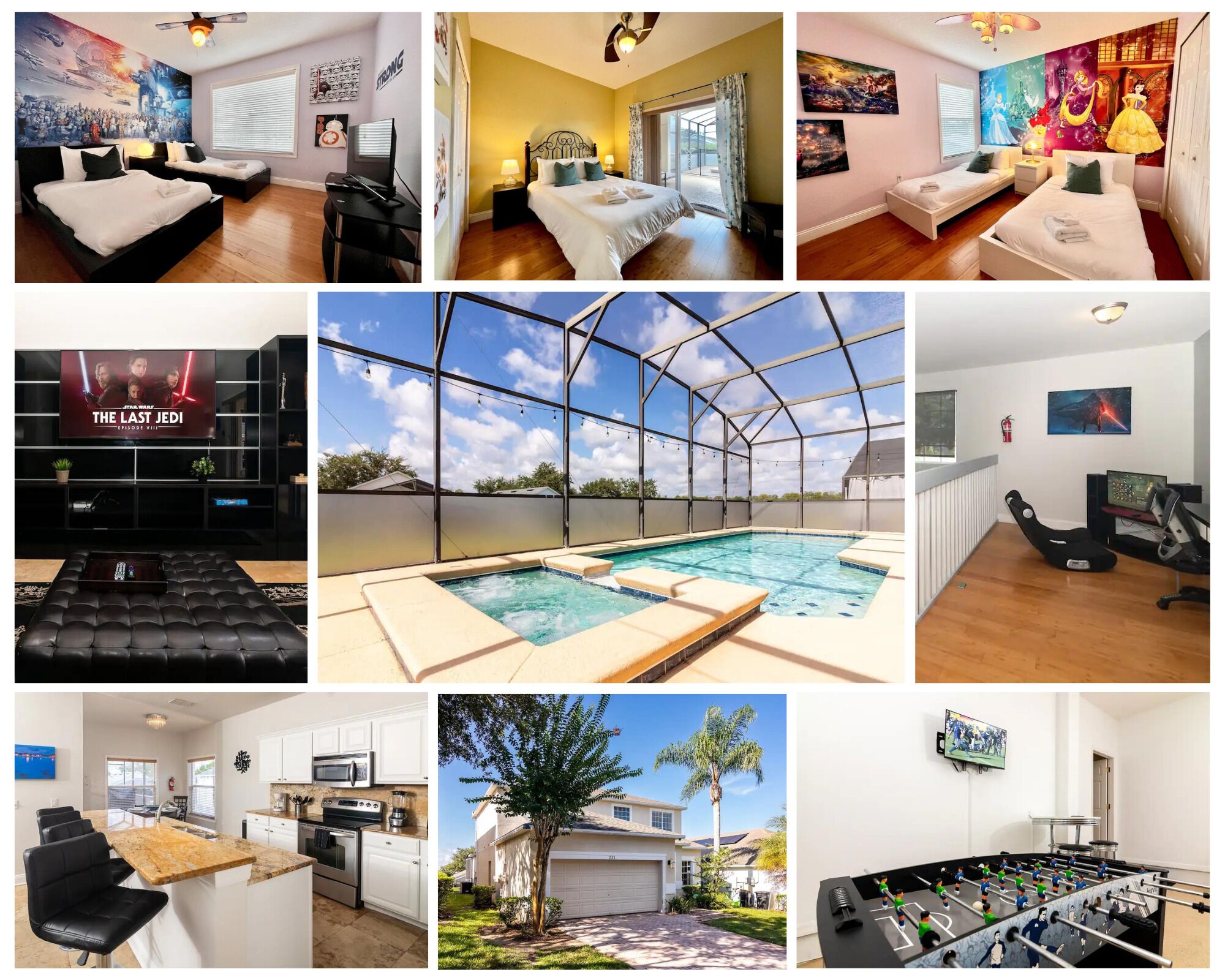 Live the Good Life in Davenport! 6 BDR w/ Private Pool, Minutes from Disney